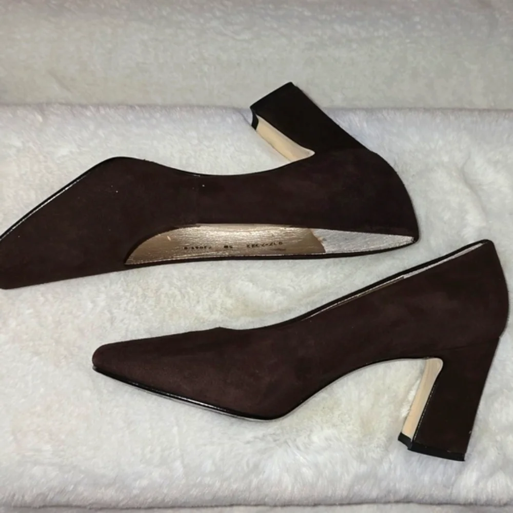 Jaqueline Ferrar Dark Brown Women's Pump